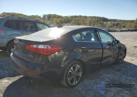 2015 Kia Forte Ex из США, поврежденный, VIN KNAFZ4A80F5264596